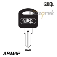 Mieszkaniowy 115 - klucz surowy mosiężny - Guler ARM6P